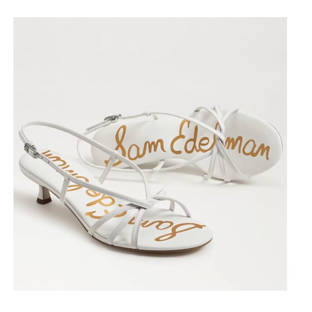 Sam Edelman Cressa Strappy Kitten Heel Sandal NEW IN BOX. Sz: 7